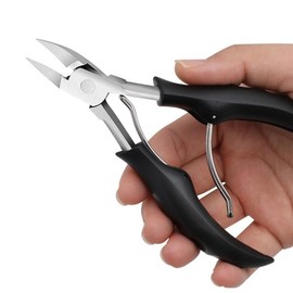 지태1651 Stainless Steel Nail Clipper for Thick Nails and Toenails - Nail Care Tool