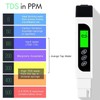 TDS Meter Digital Water Tester, Professional 3-in-1 TDS, Temperature and