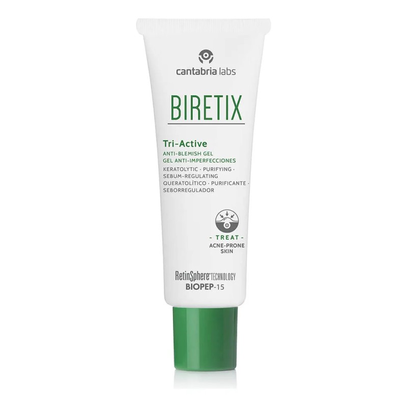 Gel Biretix Tri-active De 50ml/50g Normal Día/noche