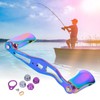 Metal Colorful Fishing Baitcasting Wheel Rocker Arm Modification Power Knob