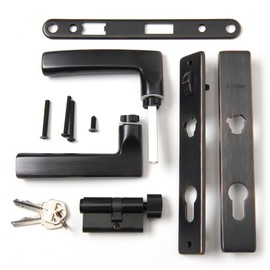 Andersen Storm Door Hardware Set - Modern Style - 1 1/2" Thick Aluminum Storm Doors Using 45 Minute Easy Install or Rapid Install 1 Systems (Venetian Bronze)