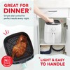 DASH Tasti-Crisp™ Electric Air Fryer Oven, 2.6 Qt., White –