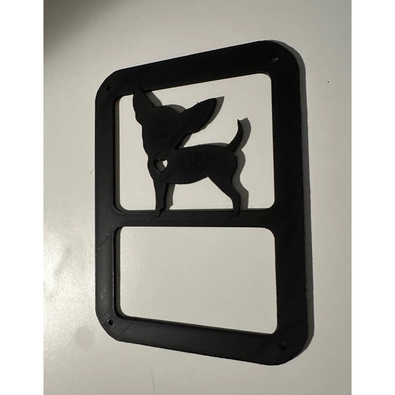 Boxing Bold with Gloves in 3D Blk For Jeep Wrangler