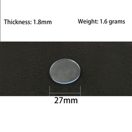 Pack of 50 Transparent Non-Slip Glass Table Tops, 27 mm, Non-Slip Pads, Glass Top, Non-Slip and Shockproof, Ideal for Non-Slip Dining Tables (No Glue, 1)