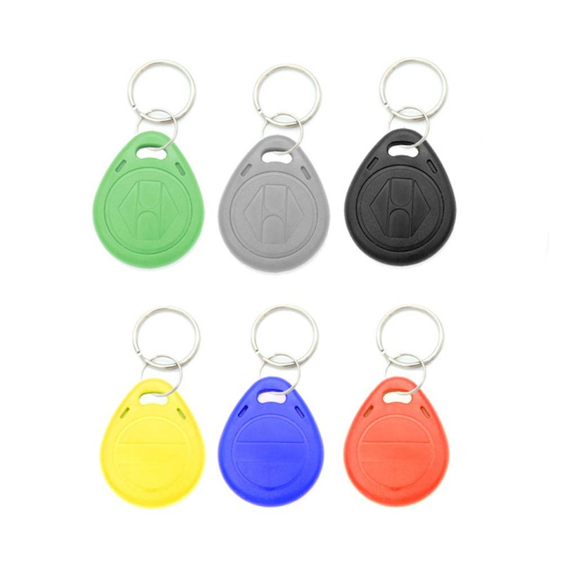 10 x Waterproof Key Fob Writeable / Readable / Static