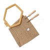 Punch Needle Kit Hex Hoop Glossy Frame Easy Operation Safe