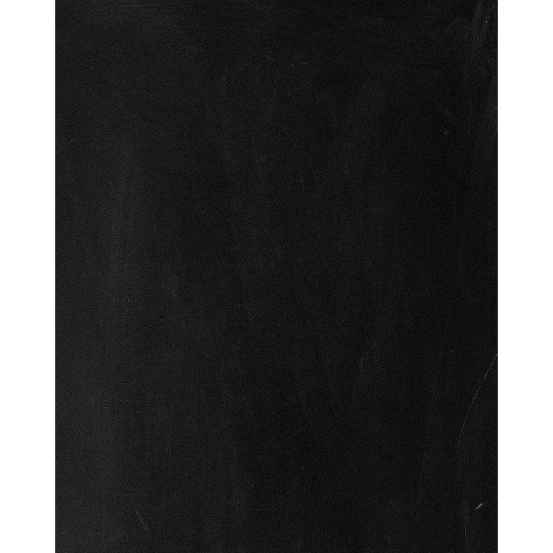 Vintage D'Nealian Penmanship Cursive Alphabet Distressed Black Chalkboard Unframed Print