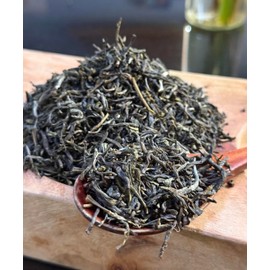 Element Tea, Organic Jasmine Green Tea, 1 LBS Loose Leaf Tea Pouch, Floral, Caffeinated. Mountenous Maofeng Tea infused with Jasmine flowers.