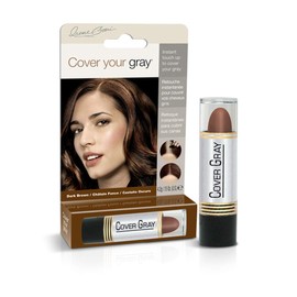 Cover Your Gray Barra de retoque de color de cabello - Marrón oscuro (paquete de 2)