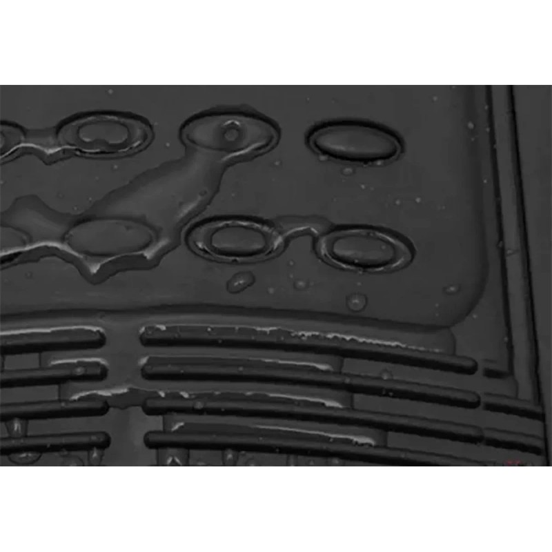 Tapetes Negros 3 Piezas Chevy Silverado 1500 2006 Negro
