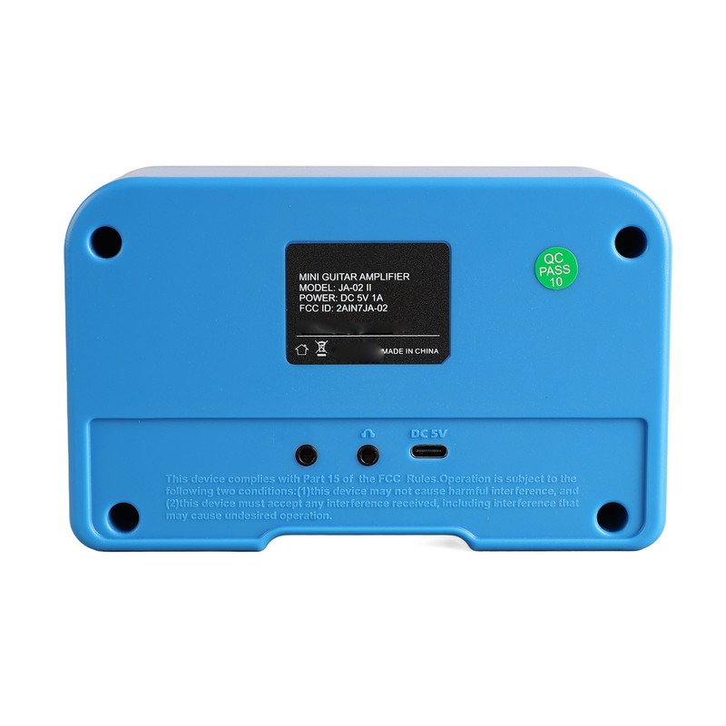 Electric Guitar Amplifier Clean Overdrive Dual Channels AUX Bluetooth for