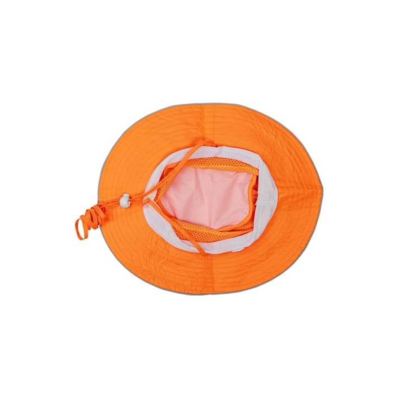 Ironwear 1271-O Booney Hat with adjustable neck strap, LG, Orange