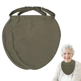 Tracheostomy Cover-Soft Neck Stoma Protector for Post-Surgery Care-5 Colors-Adjustable Straps