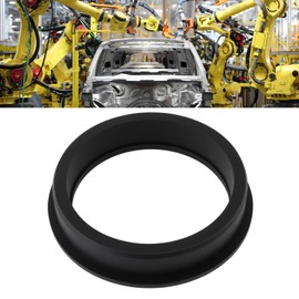 ECSiNG T Type Rubber Grommet 78.6mm Mounting Diameter for Organizing and Protecting Cable Pipes