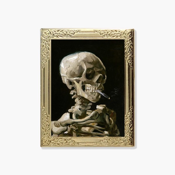 REAL SIC - Art Frame Enamel Pin - Premium Gold-Plated