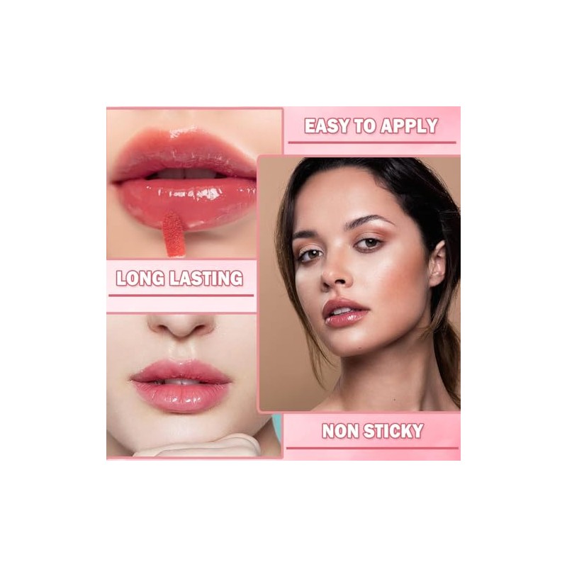 Balsamo Labios Lifter Gloss Aceite Labial Plumping 2 Packs Aceite
