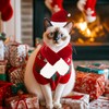 CHEERYMAGIC Cat Christmas Outfit, Christmas Pet Costumes Clothes, Dog Christmas