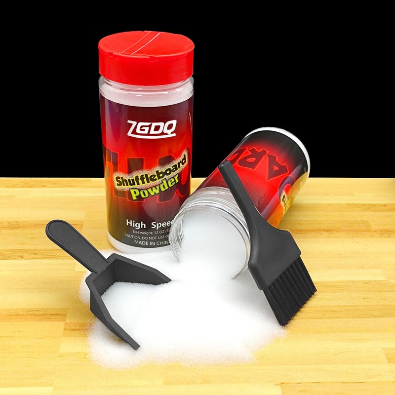 Shuffleboard Sand 2 Cans Shuffleboard Wax Shuffleboard Powder with Mini