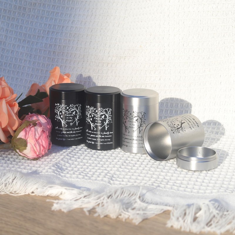 Small Urns for Human Ashes Set of 8 Mini Urn