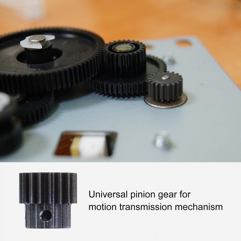 uxcell 1Mod 17T Pinion Gear 6mm Bore Hardened Steel Motor