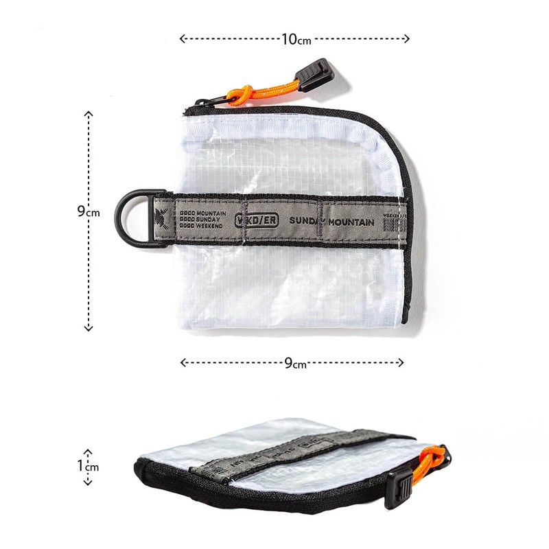 Sunday Mountain Weekender PE L Zip Wallet Coin Purse, Mini