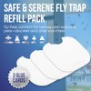 EverOne Glue Card Refills for Indoor Fly Trap – 3