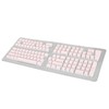 Keyboard Keycaps 129 Keys Pudding Transparent OEM Height PBT Two