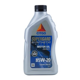 CITGO CITS5W20Q-13 5W20 Supergard Motor Oil, 1 Quart (Syn Blend)