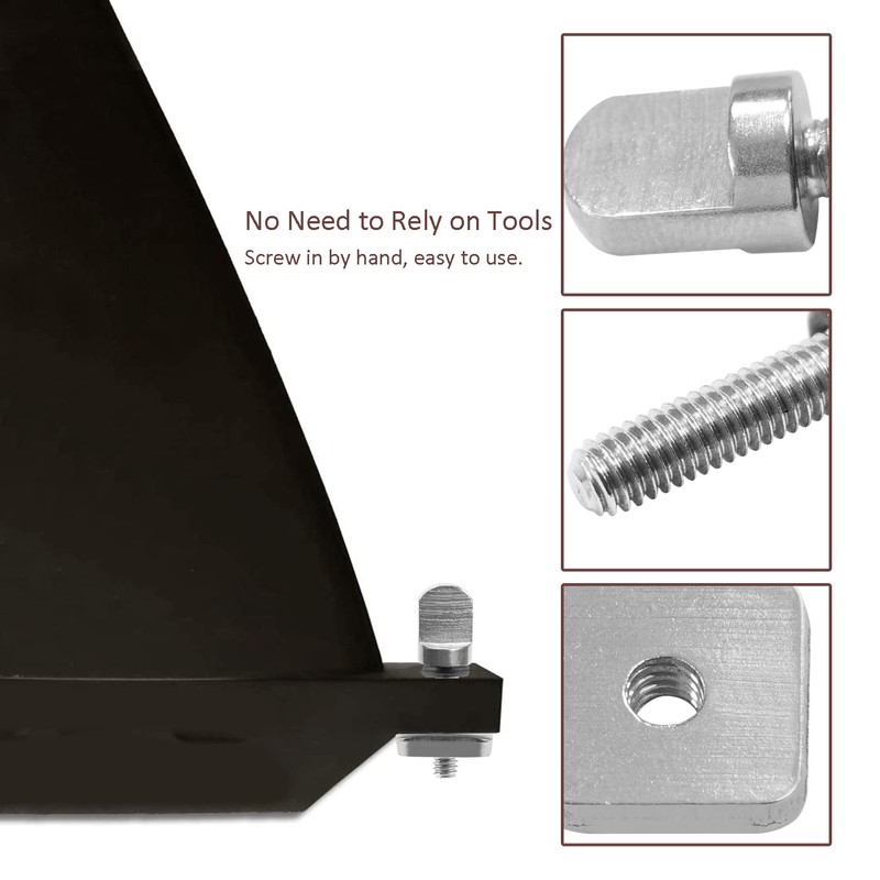 Senbaler Kayaks SUP Fin Removable for Surfboard,Paddle Board,Long Board,Stand up