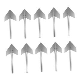 Tofficu 10pcs Corner Trowel Ergonomic Wall Repair Scraping Cutter for Drywall and Puttying Durable and Sharp Blades for Finishes