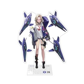 Algernon Products Goddess of Victory: NIKKE Acrylic Stand, Ain, Approx. W 2.0 - 3.6 x H 4.2 inches (51 - 91 x 107 mm), Acrylic