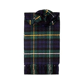 Clans of Scotland - 100% Pure Lambswool Scottish Clan Tartan Scarf - 100% Wool - Pure Wool Tartan Scarf - In Various Tartans - Perfect for Men and Women - 12x60 Inches - Campbell of Argyle