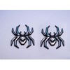 2Pcs Custom Spider Emblems Left Right Car Badge for Universal