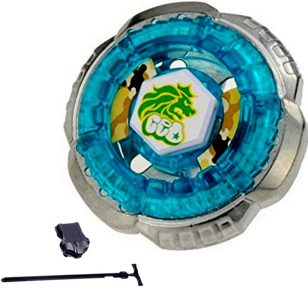 Elrozo Rapidity Rock Leone + Launcher Spinning Top for Metal