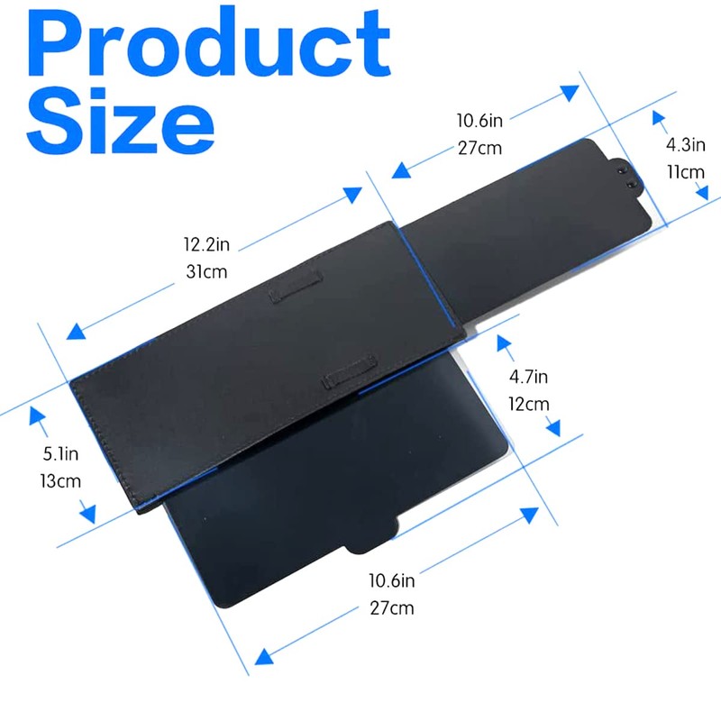 Car Visor Extender Anti-Glare Adjustable Car Sunshade Extender Universal Anti-Impact