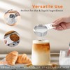 35PCS Stainless Steel Measuring Cups and Spoons Set, 7 Nesting