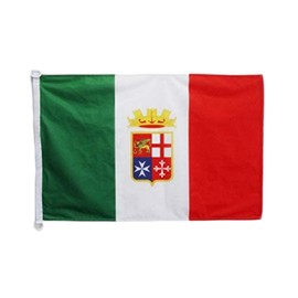 AZ FLAG Italian Navy NAUTICAL Flag 18'' x 12'' - Italy Military flags 30 x 45 cm - Banner 12x18 in for boat