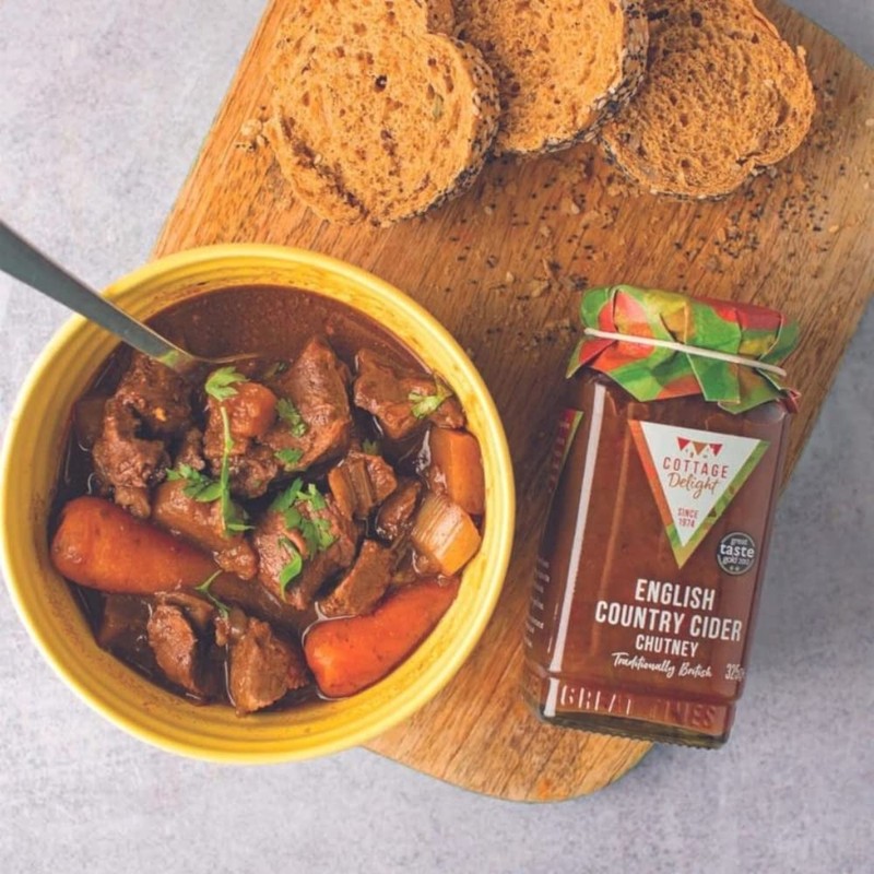 Cottage Delight English Country Cider Chutney, 325 gram