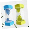 Ciieeo 2pcs Sand Clock Drop Resistant Timer for Home Office