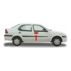 01-07 Ford Ikon Manija Exterior Delantera Derecha Corrugada Negro Delantera