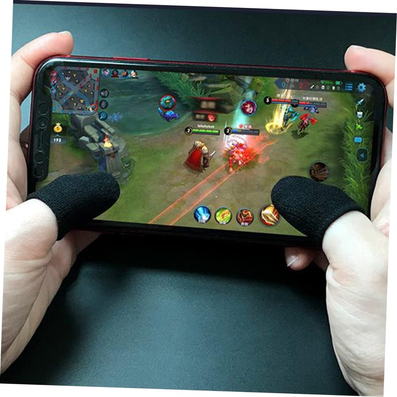 jojofuny 10 Pcs Oil-proof -slip Thumb Sleeve Sleeve Tablet Glove
