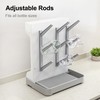 GoMaihe Baby Bottle Drying Rack: Space Saving Vertical Bottle Dryer