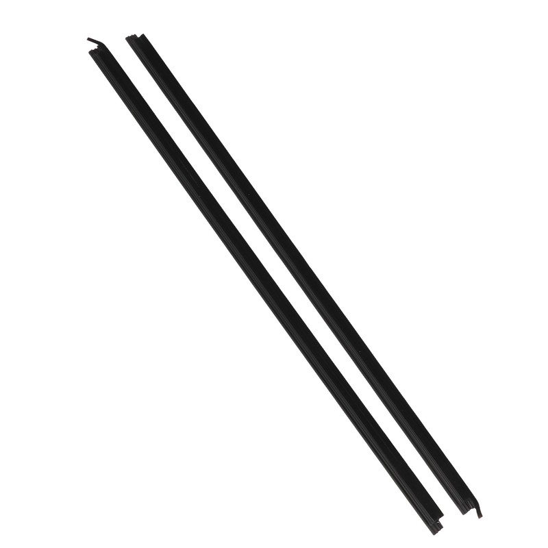 2Pcs Car Weatherstrip Window Seal 80821 01G00 Black Reliable Rugged