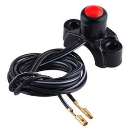 Motorcycle Handlebar Engine Switch, Engine Start Stop Switch Kill Button for Pit Dirt Bike ATV Quad Moto Accessory(Section B)