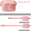 Belt Bag Fanny Pack for Girls - Initial Crossbody Bag