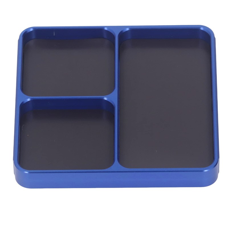 Soldering Tray Skid Resistant, Aluminum Alloy Magnetic Electronic Repair Work