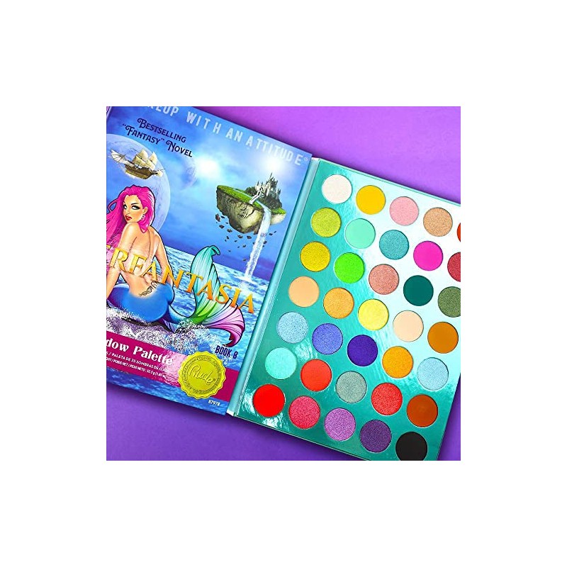 RUDE Rude merfantasia 35 eyeshadow palette - book 8