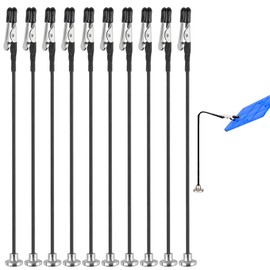 Hayaww 10 Pcs Helping Hands Soldering Stand Third Hand Welding Support Tool for Soldering Hand Magnetic Third Hand for Welding Third Hand with Magnetic Base (10)