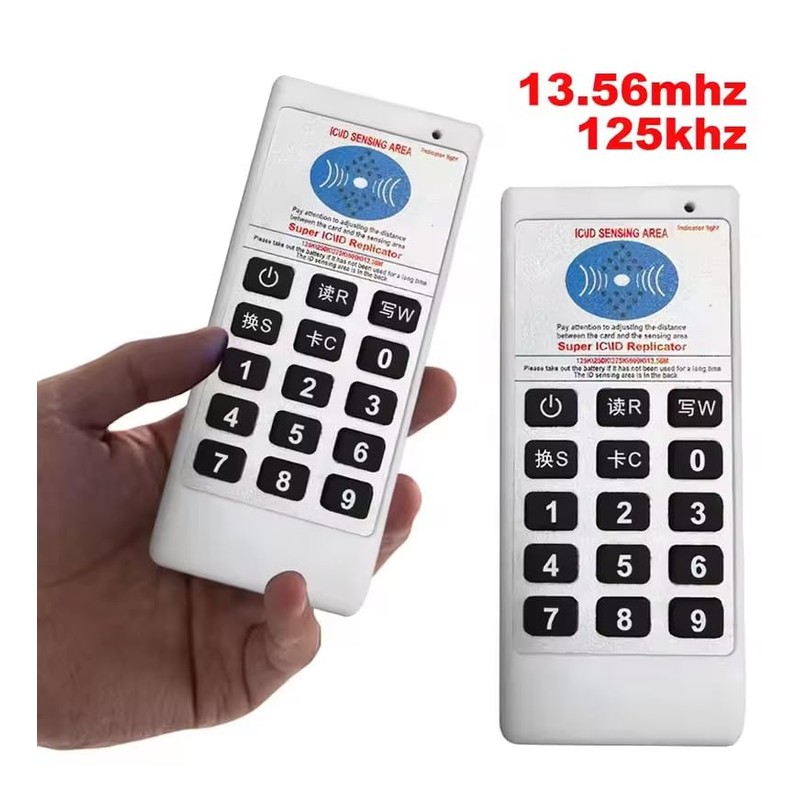 zmart Handheld Frequency Copier 125Khz-13.56MHZ RFID NFC IC Card Duplicator