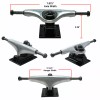 Yocaher HD5 Longboard Combo - 2-Tone Polished trucks W/ 62mm